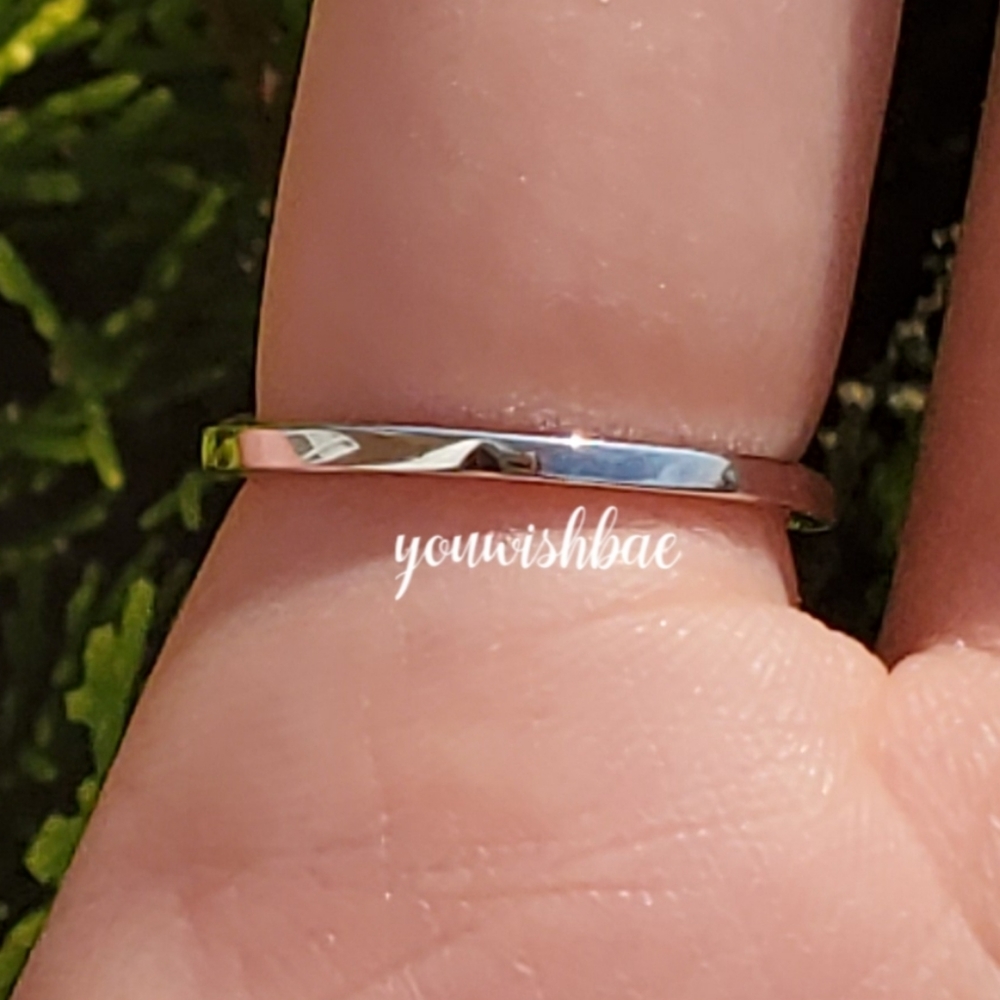 Wave Ring Sterling Silver Size 10 Diamond Summer - Picture 4 of 5